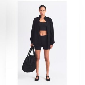 NWOT Nike SKIMS Oversized Track Jacket in Obsidian Lg